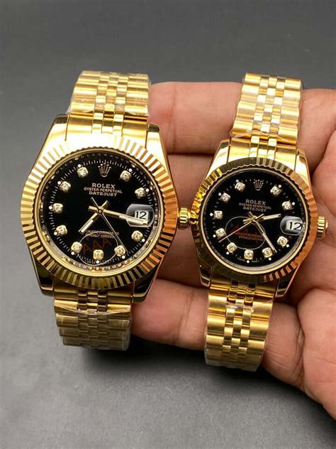 rolex couple watch set|rolex marriage watch.